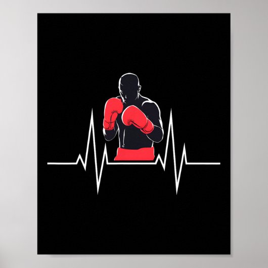 Boxing-hartslag Poster (Voorkant)