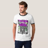 Boxing Helena Owl Ringer T-Shirt (gesorteerde kleu (Voorkant volledig)