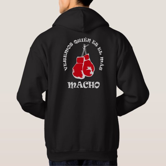 Boxing Hoodie (Macho) / ボクシング (マッチョ) (Achterkant)