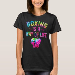 Boxing is een manier om leven te brengen, Kickboxe T-shirt