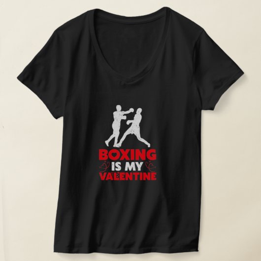 Boxing is mijn Valentijn T-shirt (Laagn)