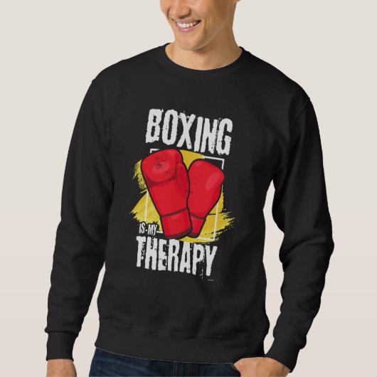 Boxing Is My Therapy box athlete Trui (Voorkant)