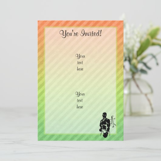 Boxing Kaart (Staand voorkant)