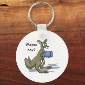 Boxing Kangaroo Sleutelhanger (Voorkant)