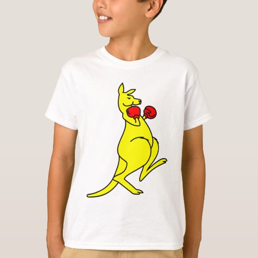 Boxing Kangaroo T-shirt (Voorkant)