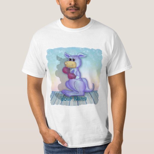 Boxing Kangaroo T-shirt (Voorkant)