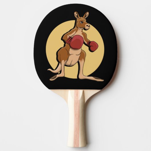 Boxing Kangaroo Tafeltennisbatje (Voorkant)