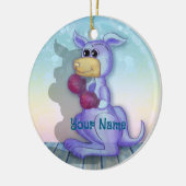 Boxing Kangoeroe ornament (Links)