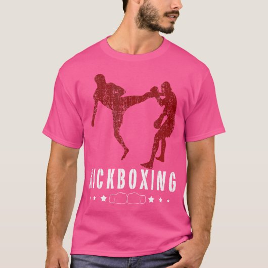 Boxing Kickboxing Martial Arts Kickboxing T-shirt (Voorkant)