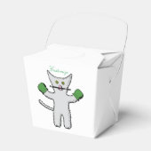 Boxing Kitten met Mittens Thunder_Cove Bedankdoosjes (Voorkant Zijde)