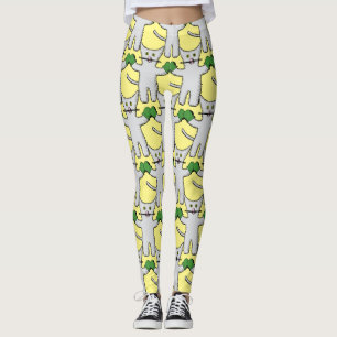Boxing Kitten met Mittens Thunder_Cove Leggings