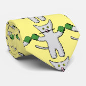 Boxing Kitten met Mittens Thunder_Cove Stropdas (Opgerold)