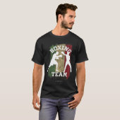 Boxing Kuwait Combat Sports Fighter Boxing T-shirt (Voorkant volledig)