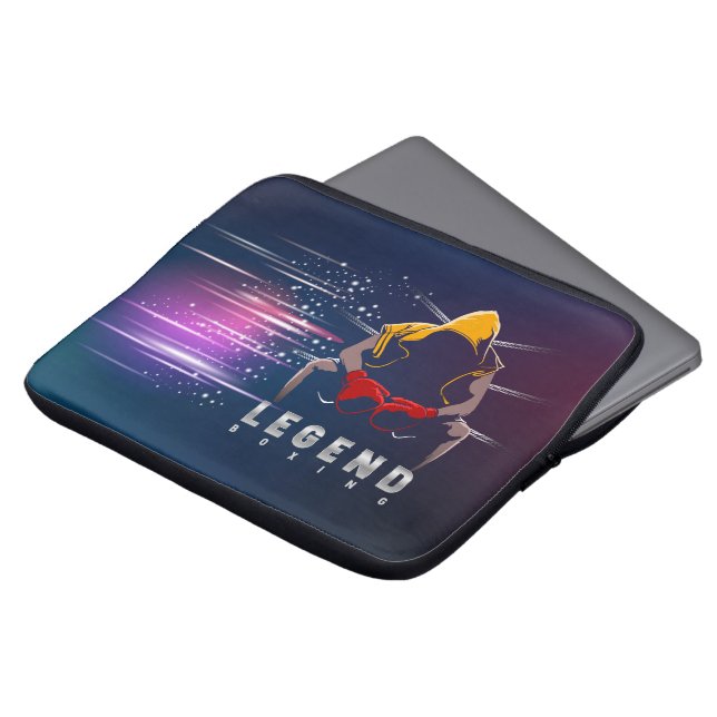 Boxing Legends | 13" Laptop Sleeve (Voorkant top)