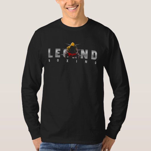 Boxing Legends | Men Long Sleeve T-shirt (Voorkant)