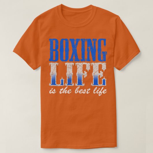 Boxing Life T-shirt (Design voorkant)