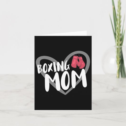 Boxing mama kaart (Voorkant)