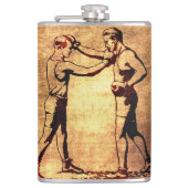  boxing mannen heupfles (Voorkant)