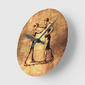  boxing mannen ronde klok (Hoek)