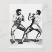 Boxing Match Briefkaart (Voorkant)
