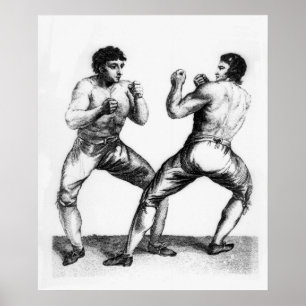 Boxing Match Poster
