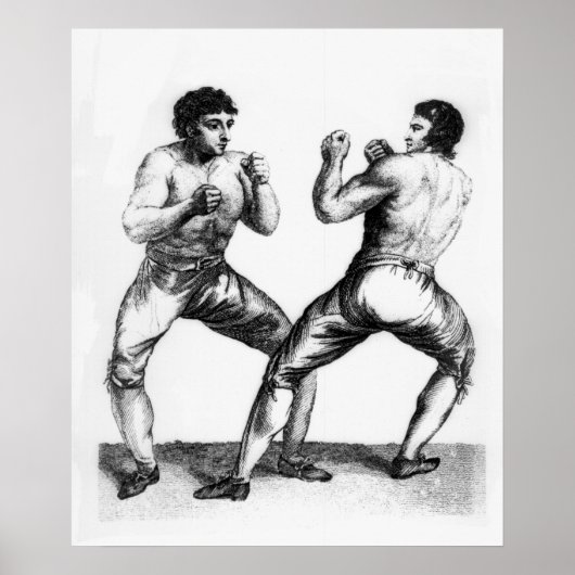 Boxing Match Poster (Voorkant)