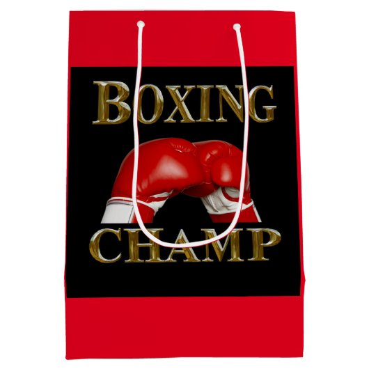 BOXING MEDIUM CADEAUZAKJE (Achterkant)