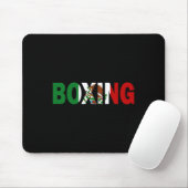 Boxing Mexico Flag Muismat (Met muis)
