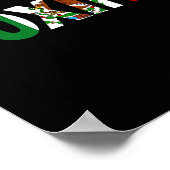Boxing Mexico Flag Poster (Hoek)