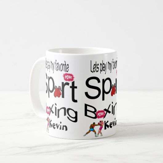 Boxing Mokken Sport (Voorkant links)