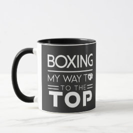 Boxing Motivation Quote Bold Minimal Typography Mok