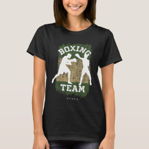 Boxing Nigeria vecht sport vesting boxing T-shirt