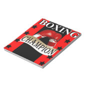 BOXING NOTITIEBLOK (Linkerzijde)
