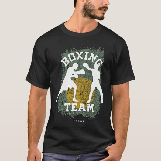 Boxing Palau Combat Sports Fighter Boxing T-shirt (Voorkant)