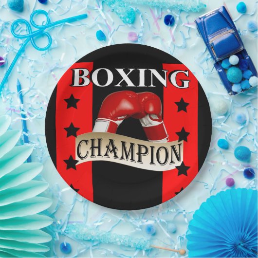 BOXING PAPIEREN BORDJE (Feest)