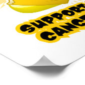 Boxing Penguin Kinderkanker Poster (Hoek)