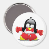 Boxing Penguin Magneet (Voorkant / Achterkant)