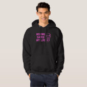 Boxing Pink Gloves Saved my Life Hoodie (Voorkant volledig)