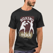 Boxing Qatar Combat Sports Fighter Boxing T-shirt (Voorkant)