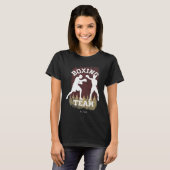 Boxing Qatar Combat Sports Fighter Boxing T-shirt (Voorkant volledig)