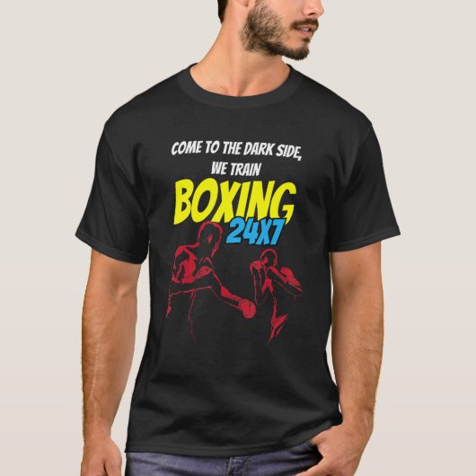 Boxing Quote Boxer Boxer Boxing Glove Design T-shirt (Voorkant)