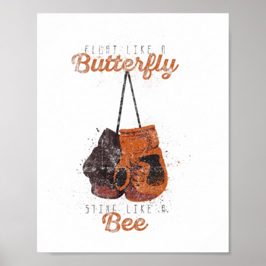 Boxing Quote Poster (Voorkant)