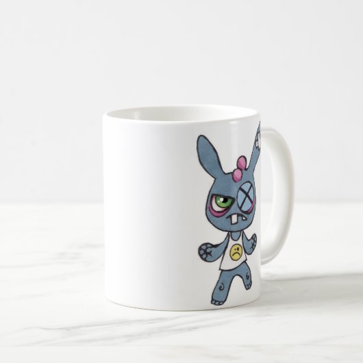 Boxing Rabbit 11oz Klassieke Mok (Voorkant rechts)