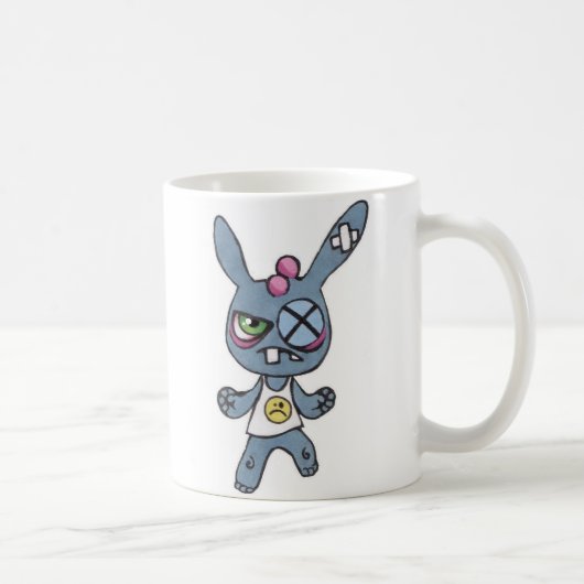 Boxing Rabbit 11oz Klassieke Mok (Rechts)