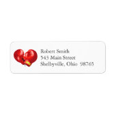 Boxing Return Address Labels (Voorkant)
