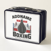 Boxing Ring VOEG NAAM toe Boxer Gym Speed Bag (Achterkant)