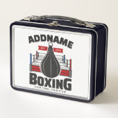Boxing Ring VOEG NAAM toe Boxer Gym Speed Bag (Voorkant)