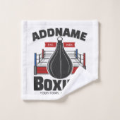 Boxing Ring VOEG NAAM toe Boxer Gym Speed Bag Bad Handdoek (Wasdoekje)