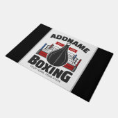 Boxing Ring VOEG NAAM toe Boxer Gym Speed Bag Deurmat (Schuin)