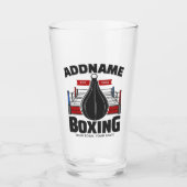 Boxing Ring VOEG NAAM toe Boxer Gym Speed Bag Glas (Voorkant)